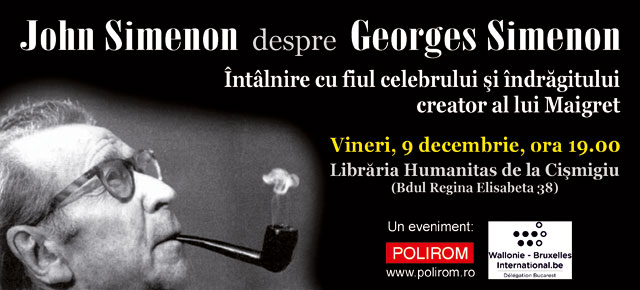 John Simenon despre Georges Simenon. Întîlnire cu fiul celebrului și îndrăgitului creator al lui Maigret