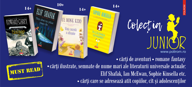 O nouă colecție la Editura Polirom: Junior