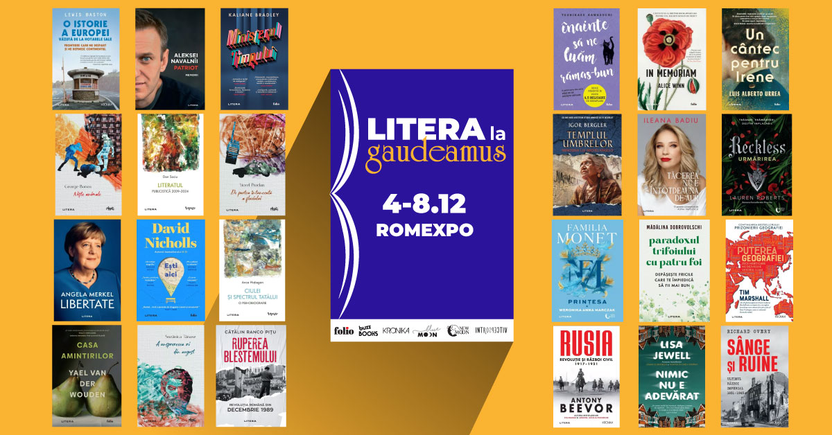 Editura Litera la Gaudeamus 2024