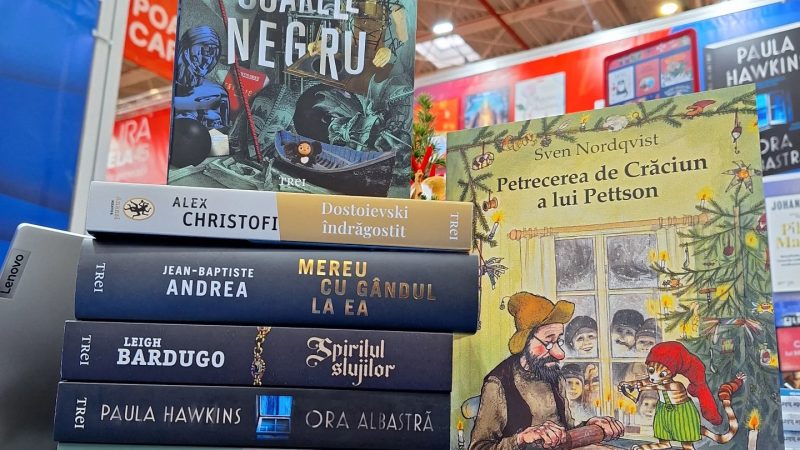 Top 10 ficțiune și nonficțiune Grupul Editorial Trei la Gaudeamus 2024